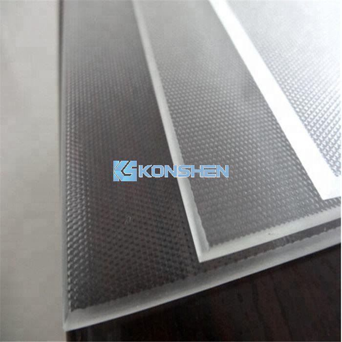 3.2MM low iron  ARC tempered solar glass with pattern