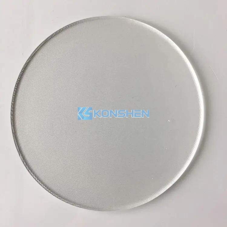 Round Shape 2mm Pattern Solar Glass