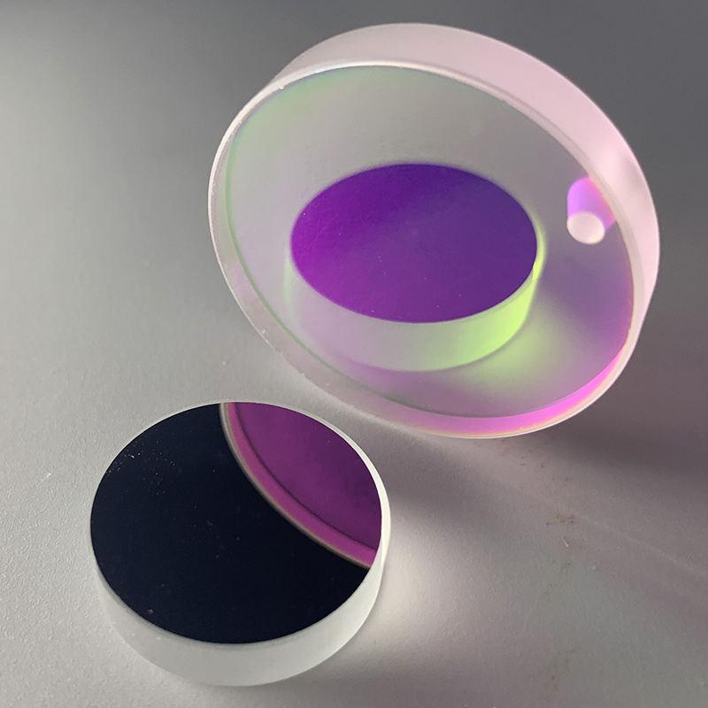 Fused Silica Round Concave HR Broadband Dielectric Mirror Laser Mirrors Glass