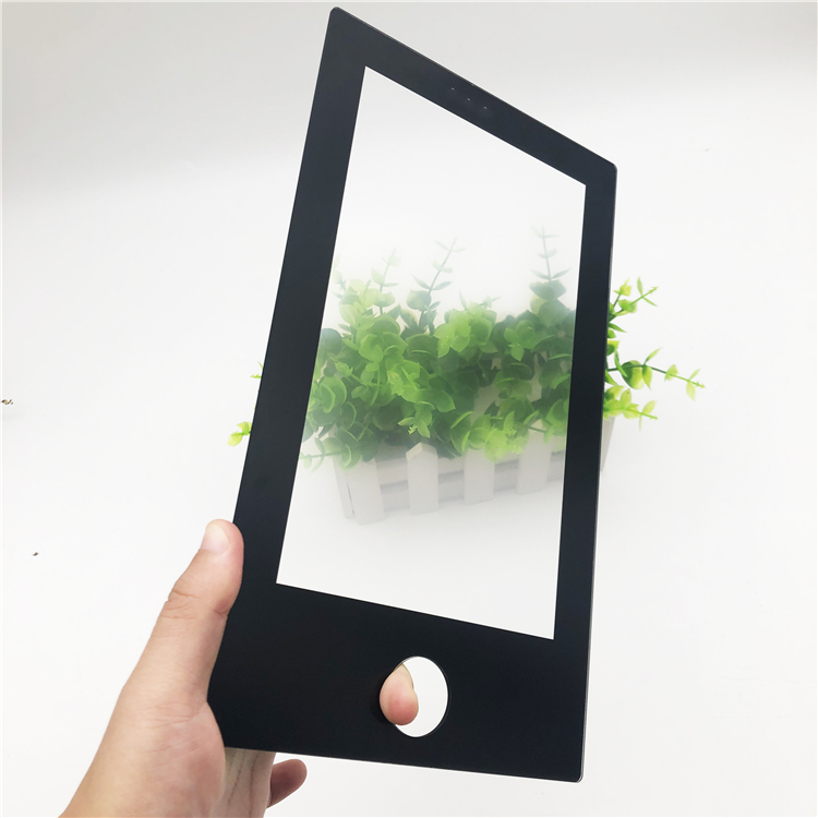 Anti-glare Tempered frosted Glass Silkscreen Printing Panel for Multifunction Electronics Product