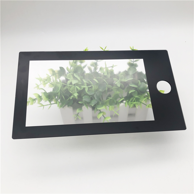 Anti-glare Tempered frosted Glass Silkscreen Printing Panel for Multifunction Electronics Product