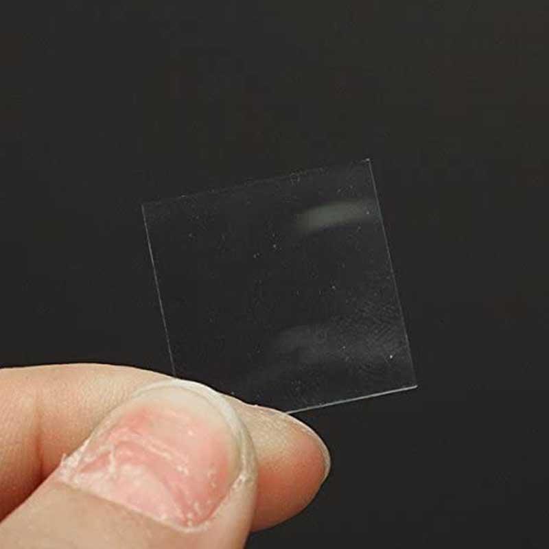 Indium Tin Oxide Transparent Conductive Glass Slide 20x20x1.1mm
