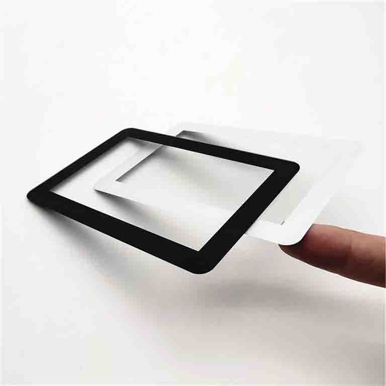 2.5D 1.8mm Display Cover Tempered Glass for Electronic Instrument