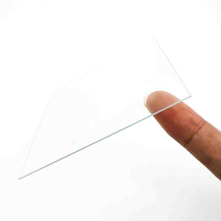 Optical Grade Ultra Thin 0.7mm Tempered Float Glass Sheet
