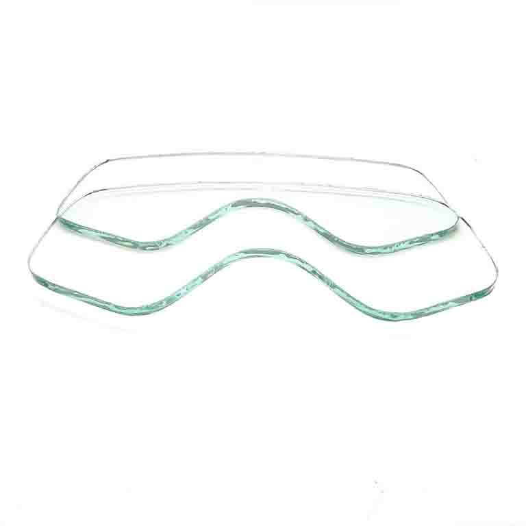 Factory Customize 4mm Adult Tempered Diving Glass Lenses