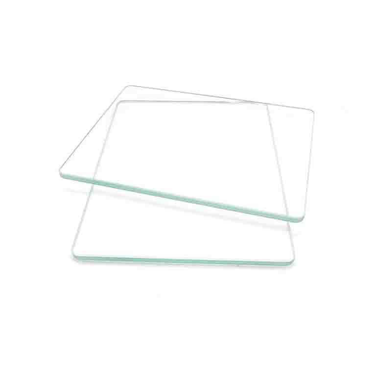 Tempered clear float glass sheet 2mm thickness