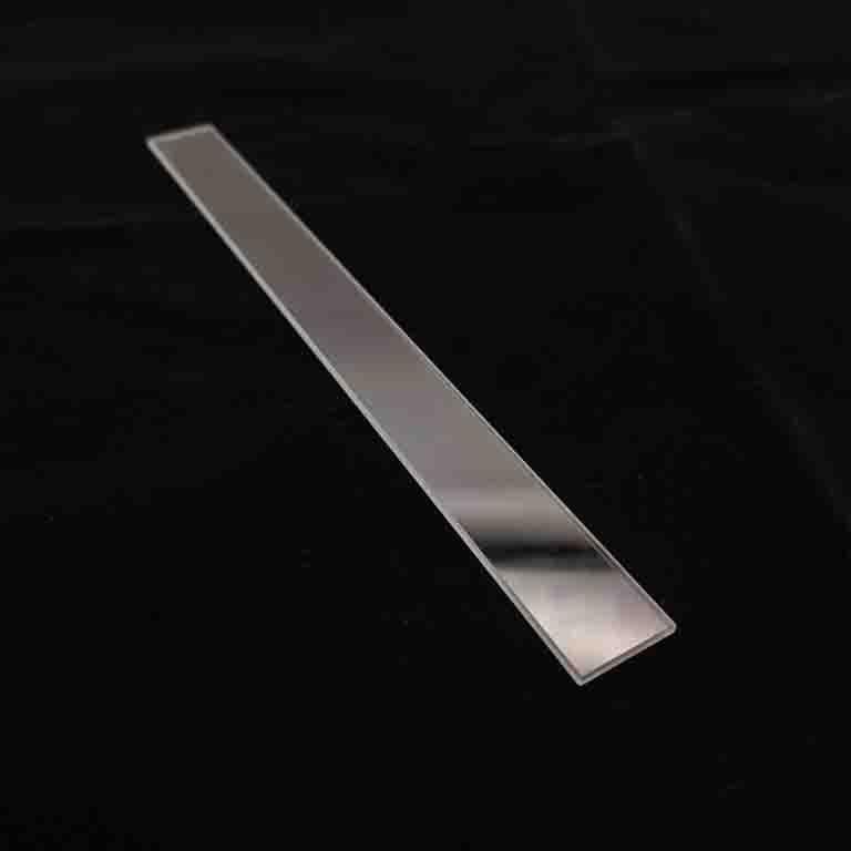 17mm Ultra Narrow Long Strip Shape 1mm 2mm 3mm Thickness Tempered Ultra Clear Glass