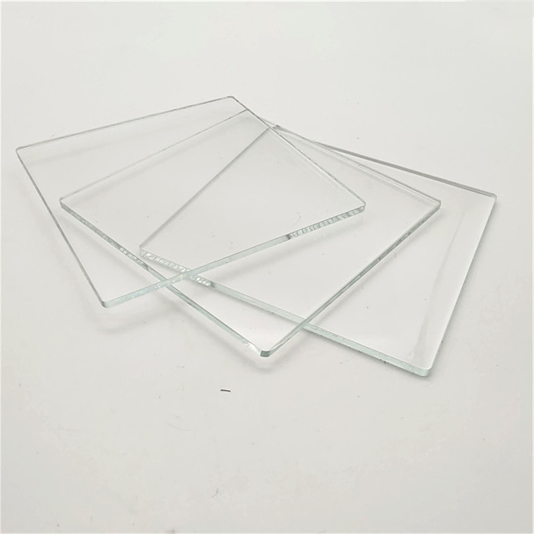 Ultra Transparent Low Iron 3mm Ultra Clear Tempered Glass Full Tempered Effect