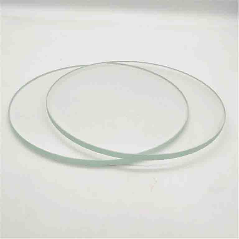 Smooth Edge 6mm Tempered Circular Ultra Clear Glass