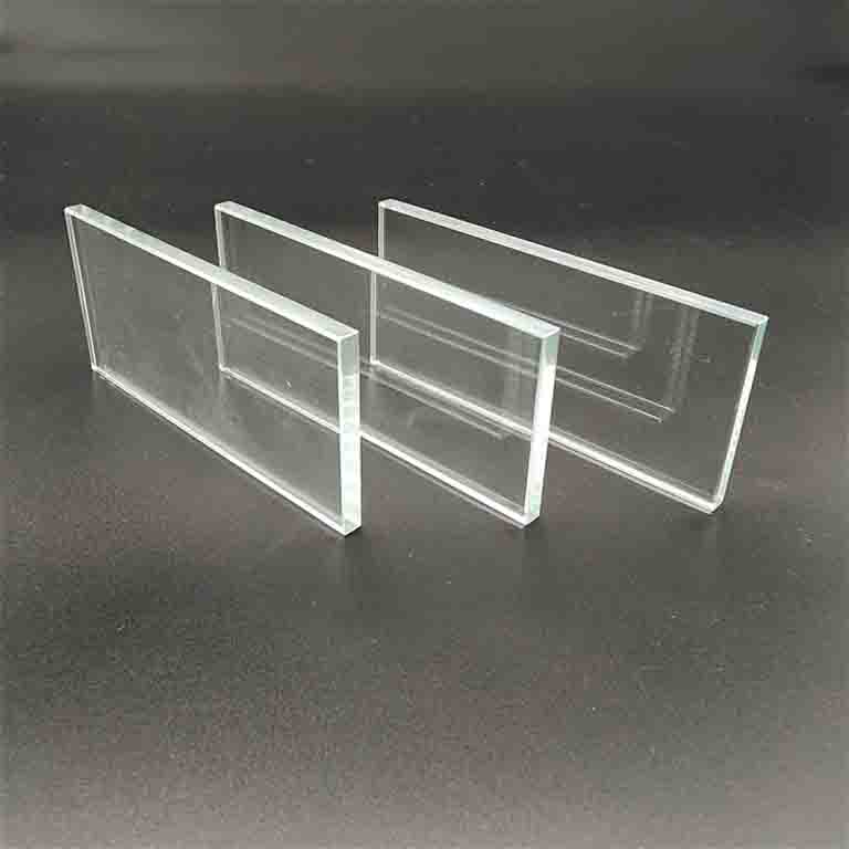 Ultra Narrow 5mm Tempered Ultra Clear Glass With Polished Glass Edge