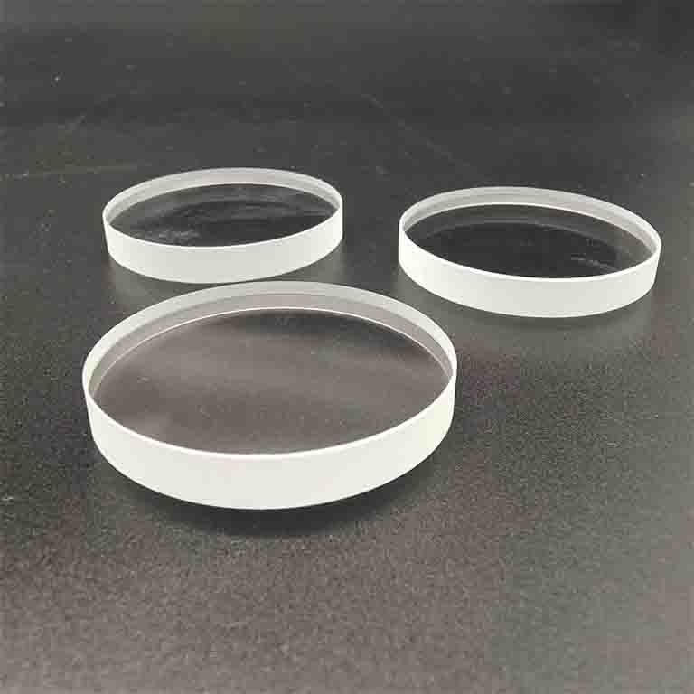 Small diamater 5mm 6mm Tempered Optical Ultra Clear Glass Circular