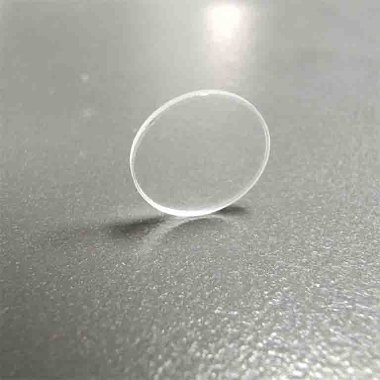 1mm thickness 10mm diameter tempered ultra clear circle glass circular shape round glass