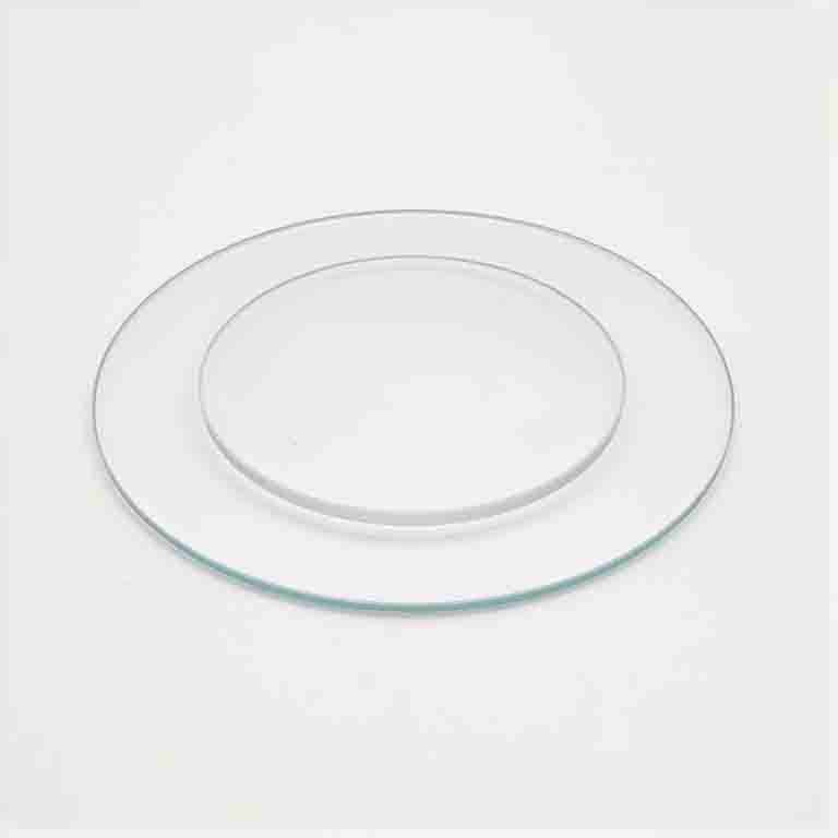 Cheap Price 1mm Thickness Clear Glass Custom 1mm Tempered Glass Round 1mm Glass Factory In Dongguan