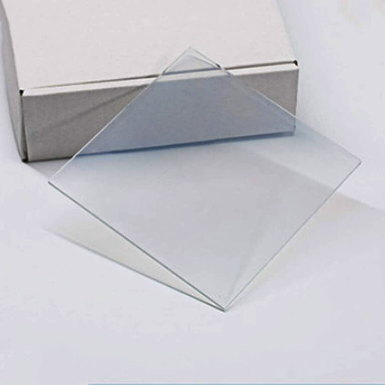 12pcs/box 100x100mmx1.1mm Fto Conductive Glass 7ohm sq Custom Size Fto Glass For Schools and Laboratories