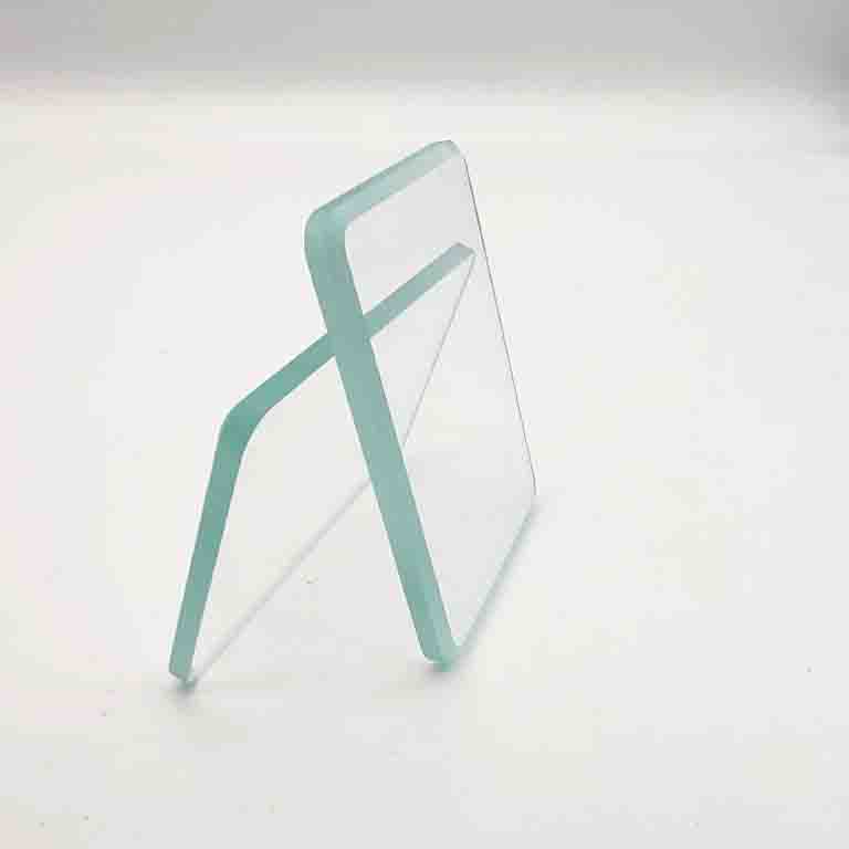 Factory Price 4mm Clear Glass Customize Full Tempered Effect Beveled Edge Tempered Glass