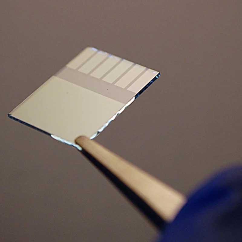 1.1mm ITO Patterned Tempered Electrical Conductive Glass					