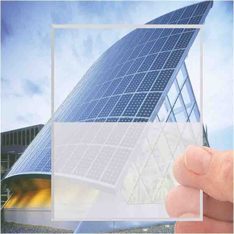 3.2mm 4mm transparent solar panel , ultra clear low iron solar panel tempered glass