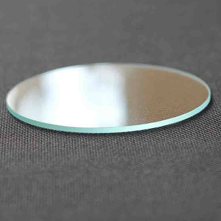 Ultra thin tempered round glass 1mm custom