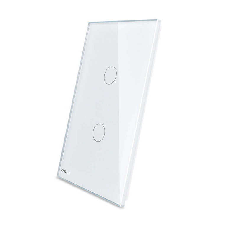 Custom Wall Socket Glass Switch Panel Light Switch Glass Electrical Touch Switch Toughened Glass Pane