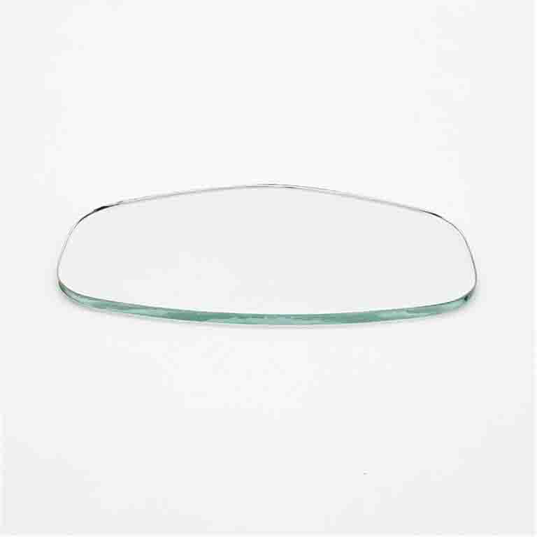Factory Price Wholesale Irregular Shape 5mm Tempered Glass Sheet With Safety Edge