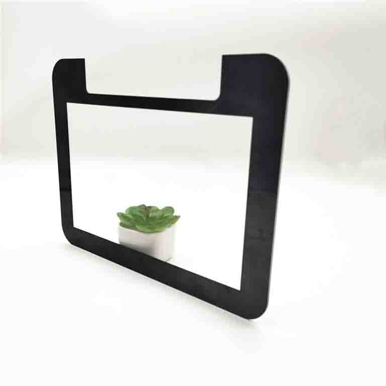 China 1mm Black Printed Cover Glass for TFT Display Screen factory and  suppliers