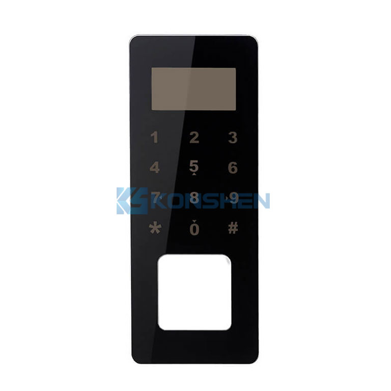 Customizable 1mm 2mm Entrance Guard Harden Glass EU Standard Touch Sensitive and Access Control Glass Panel