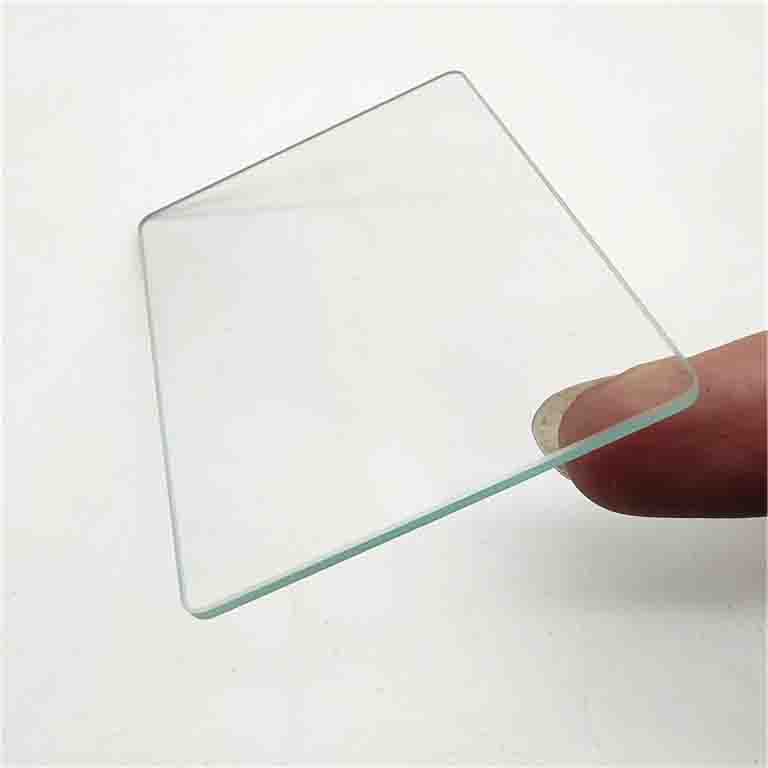 Tempered clear float glass sheet 2mm thickness