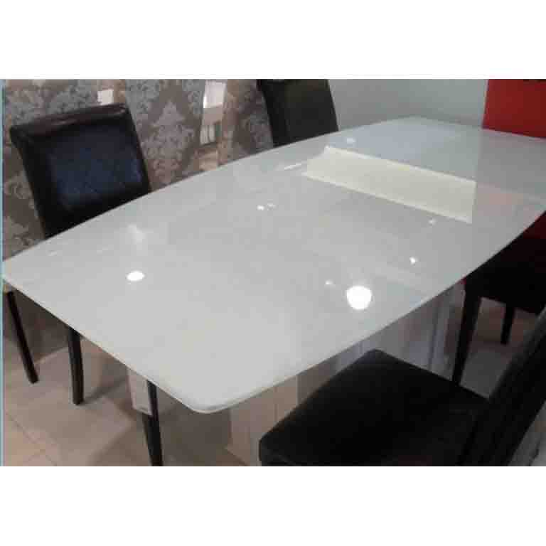 Scratch proof painted glass table top with ANSI and EN12150 certificate