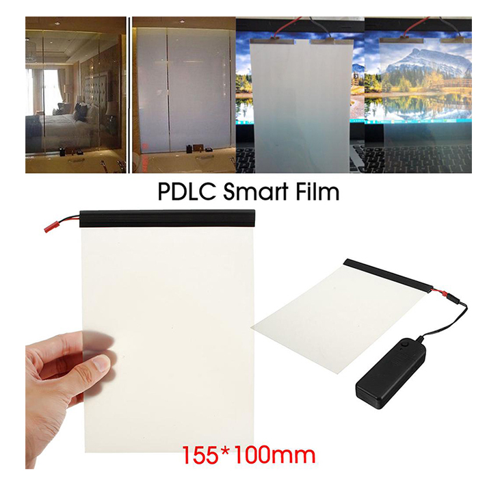 Gardens White Smart PDLC Film Self-adhesive Privacy Protection Switchable Smart Glass Film