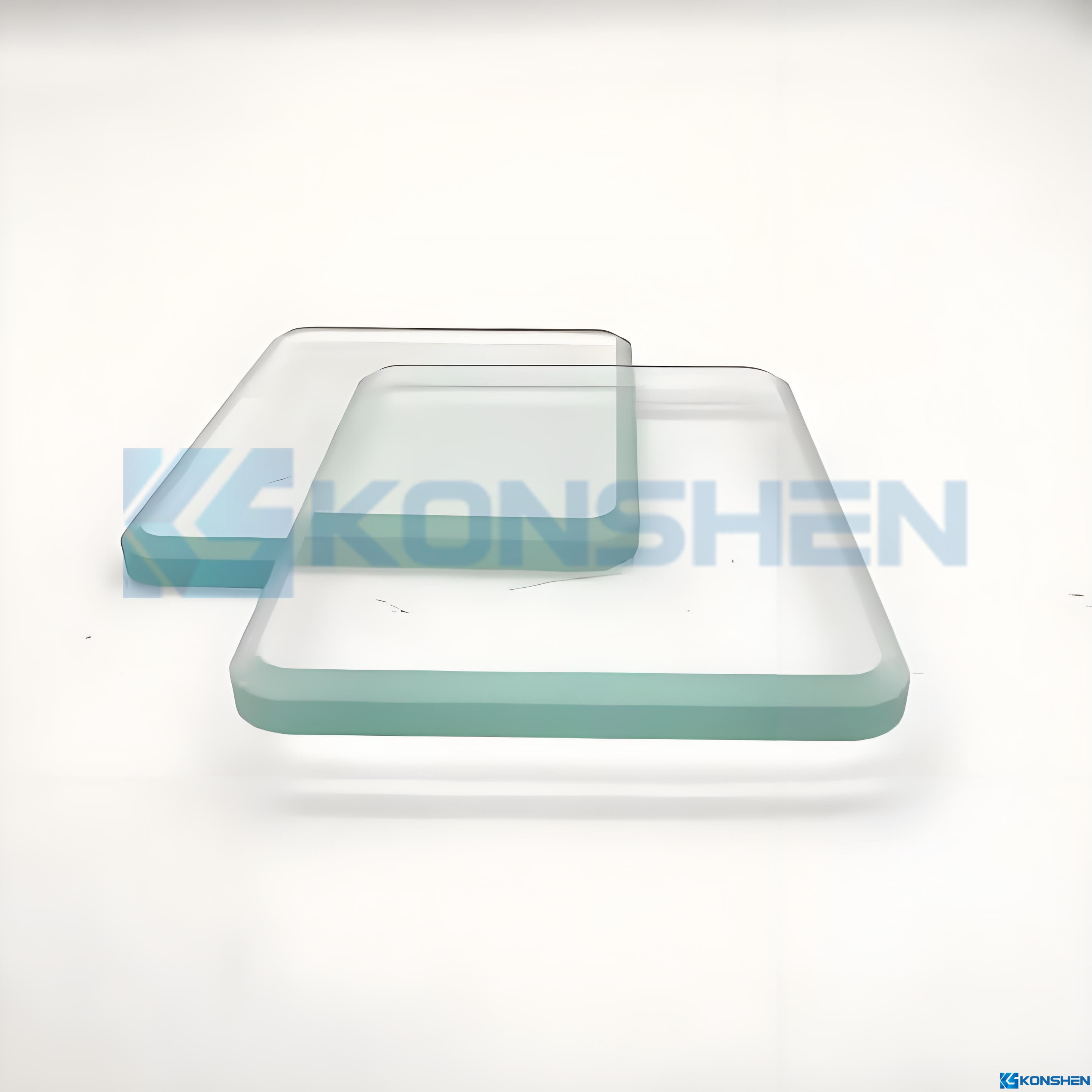 Customized 6mm IK09 Ultra Clear Tempered Glass with Chamfered Edges