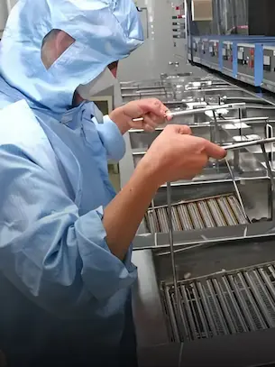Glass Cleaning & Packing