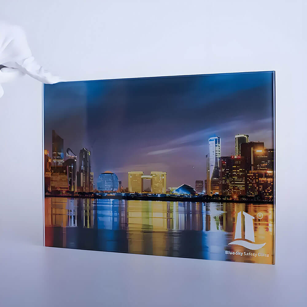 Customizable 3mm digital UV printing Tempered Glass