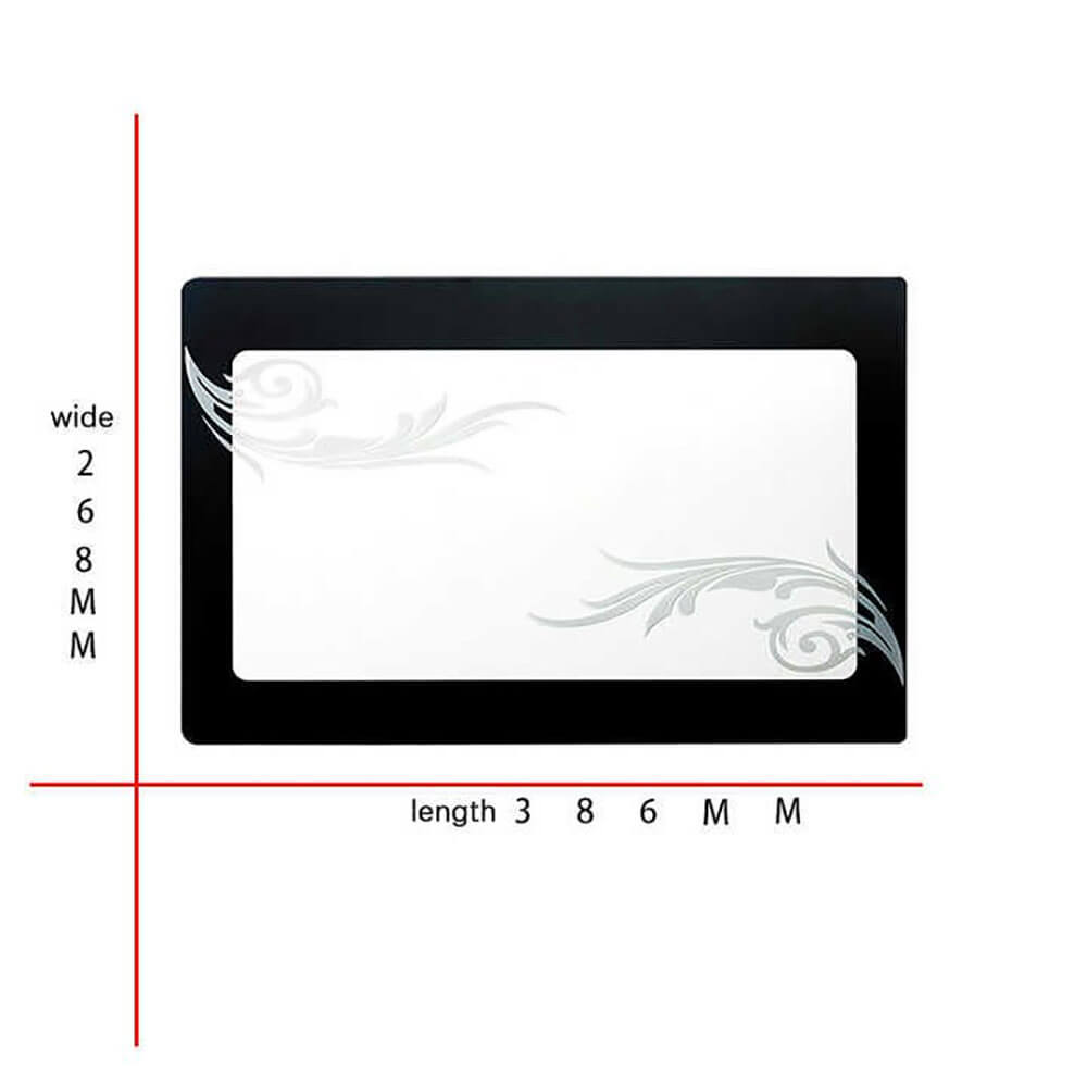 0.33-2mm Ultra-Thin Chemical Strengthened Display Glass Cover